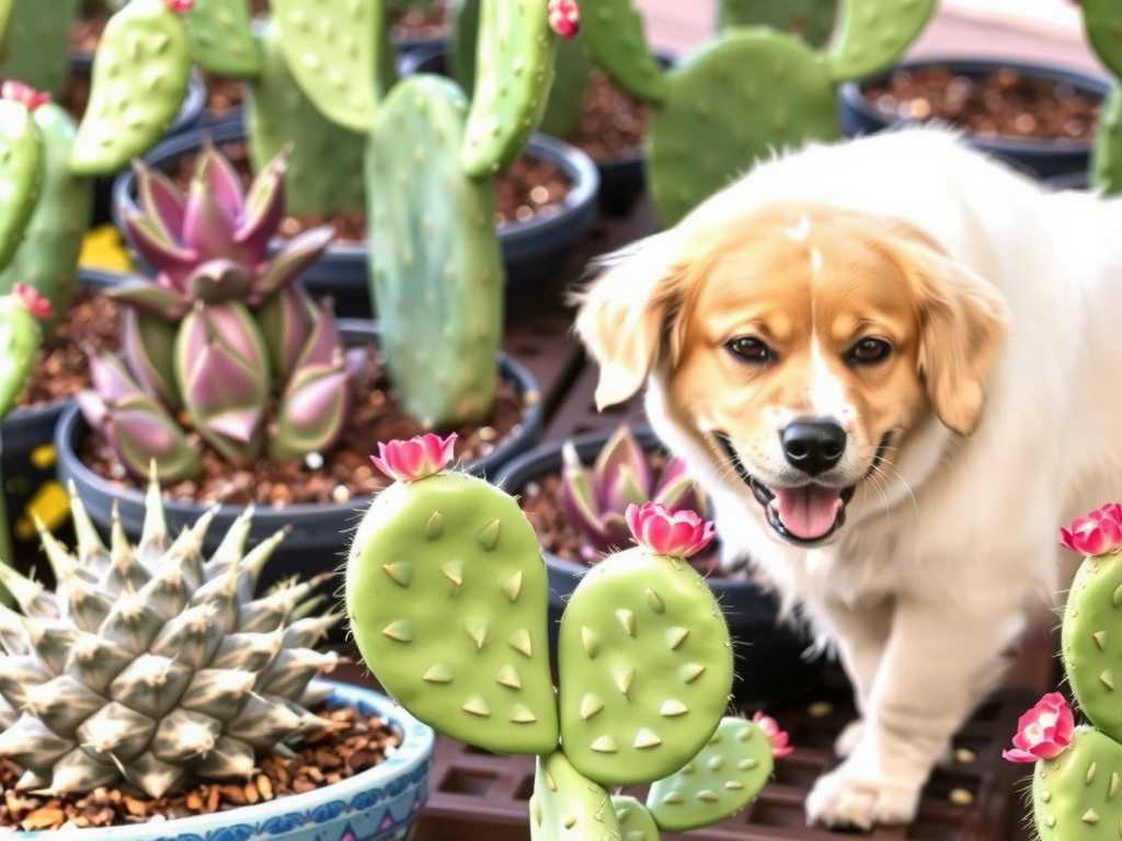 How to Water Pet-Safe Opuntia Cactus Around Curious Cats and Dogs(1)