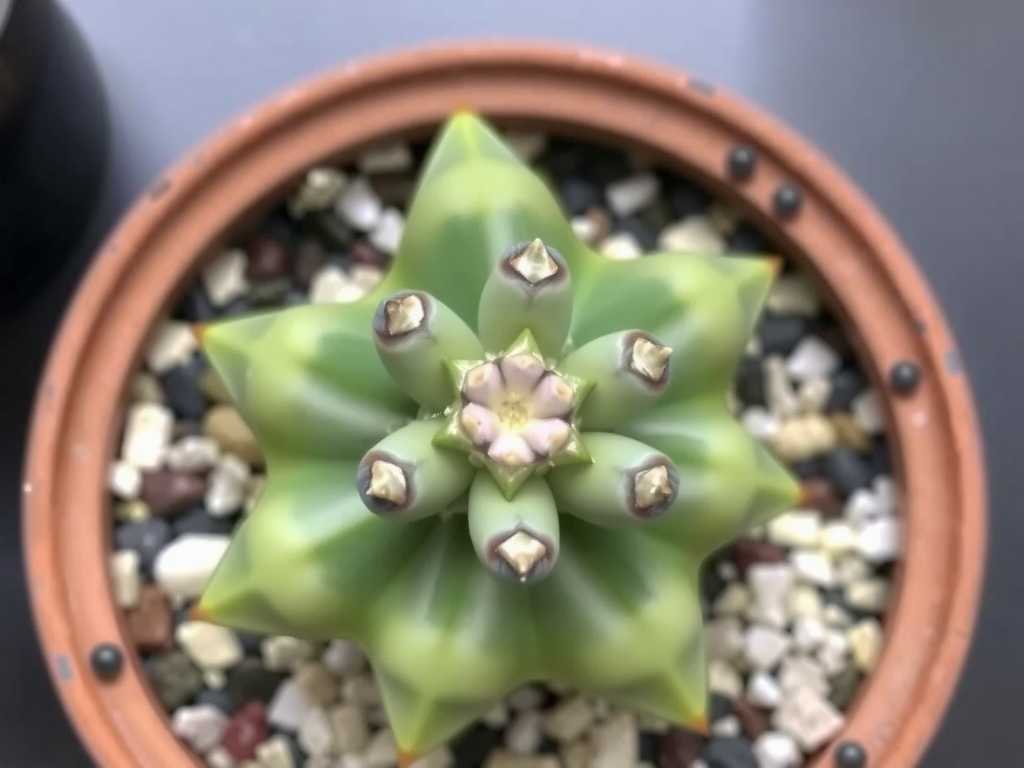 How to Water Astrophytum Cactus to Maintain Its Symmetrical Body Shape(1)