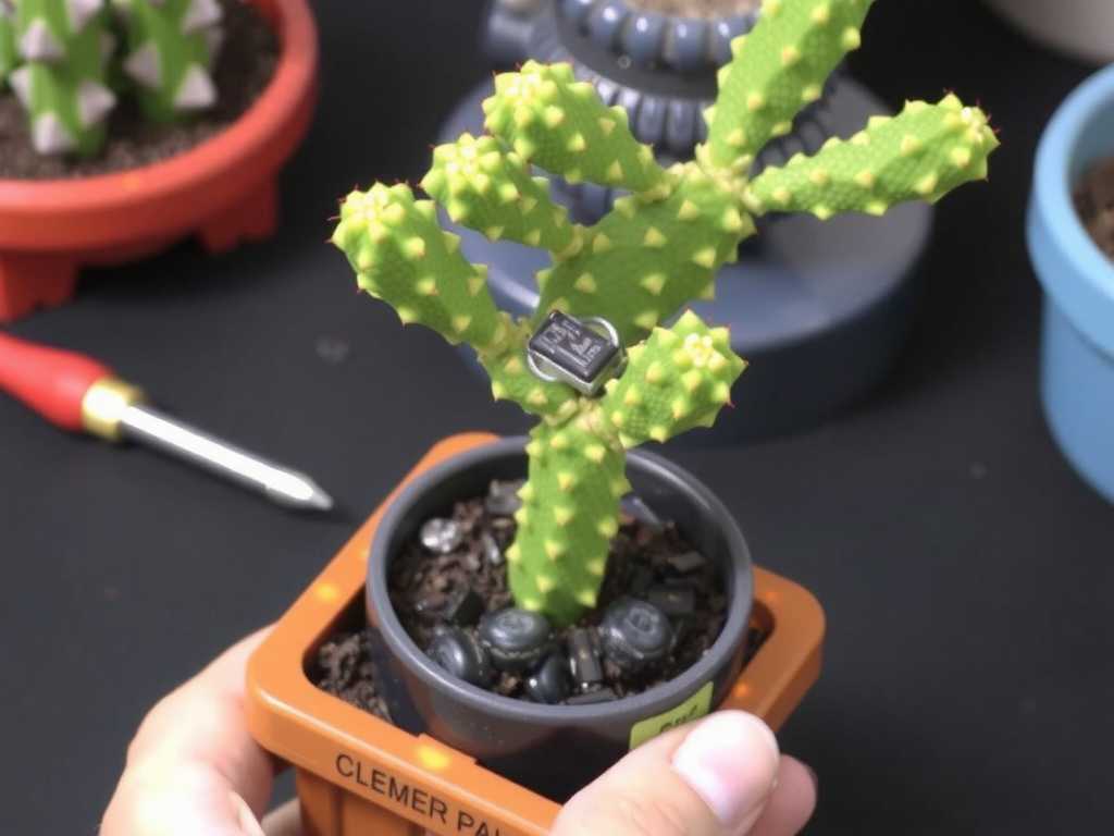 How to Water Dancing Cactus Without Damaging Its Electronic Components