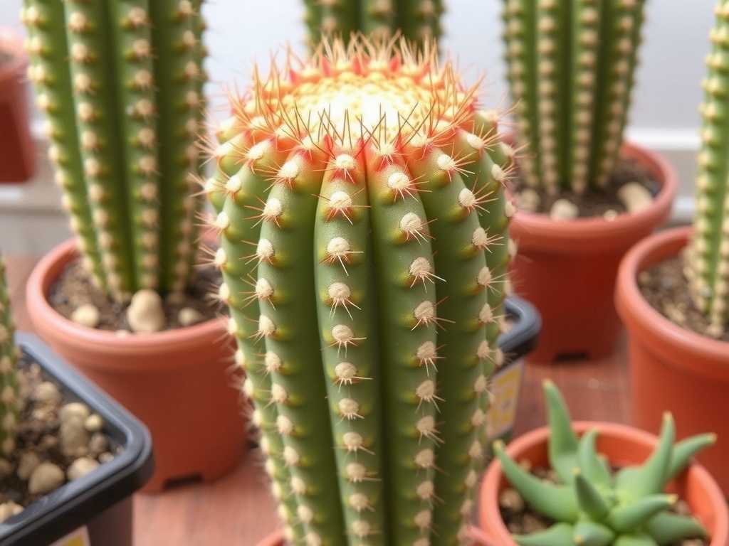 How to Care for Columnar Cactus to Prevent Top-Heavy Tilting(1)