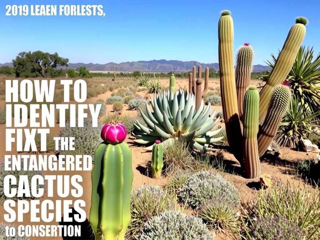 How to Identify Endangered Cactus Species for Conservation(1)
