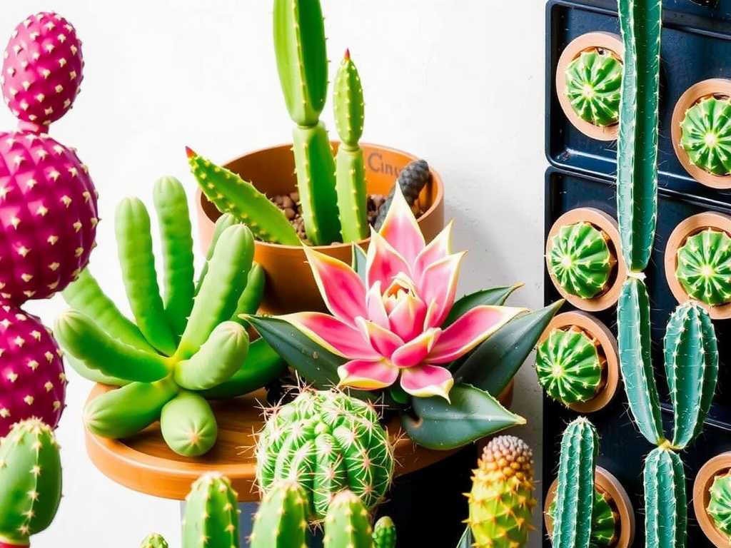 How to Choose Cactus Species for Vertical Wall Gardens(1)
