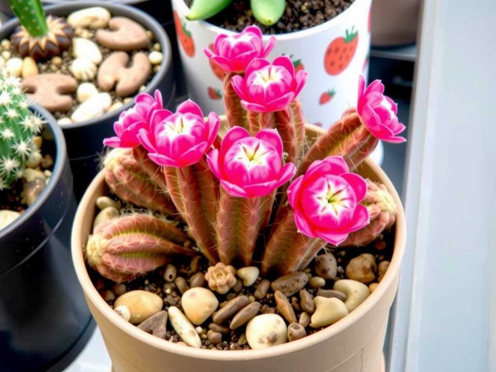 How to Care for Clustered Cactus Species in Containers