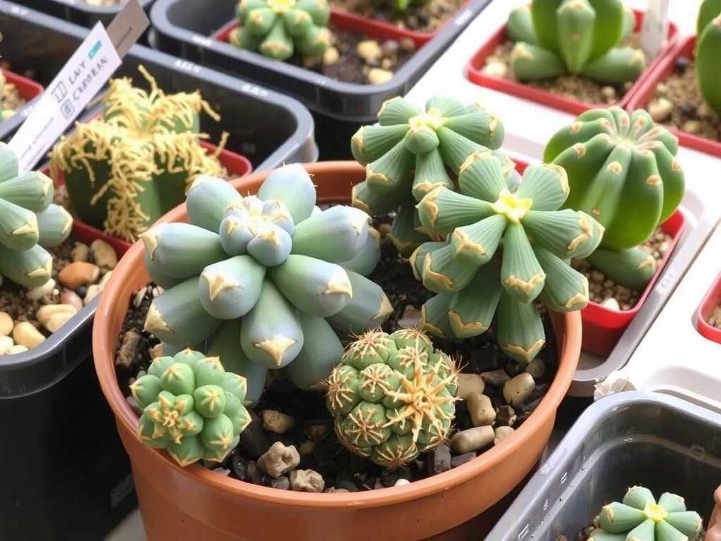 How to Care for Clustered Cactus Species in Containers(1)