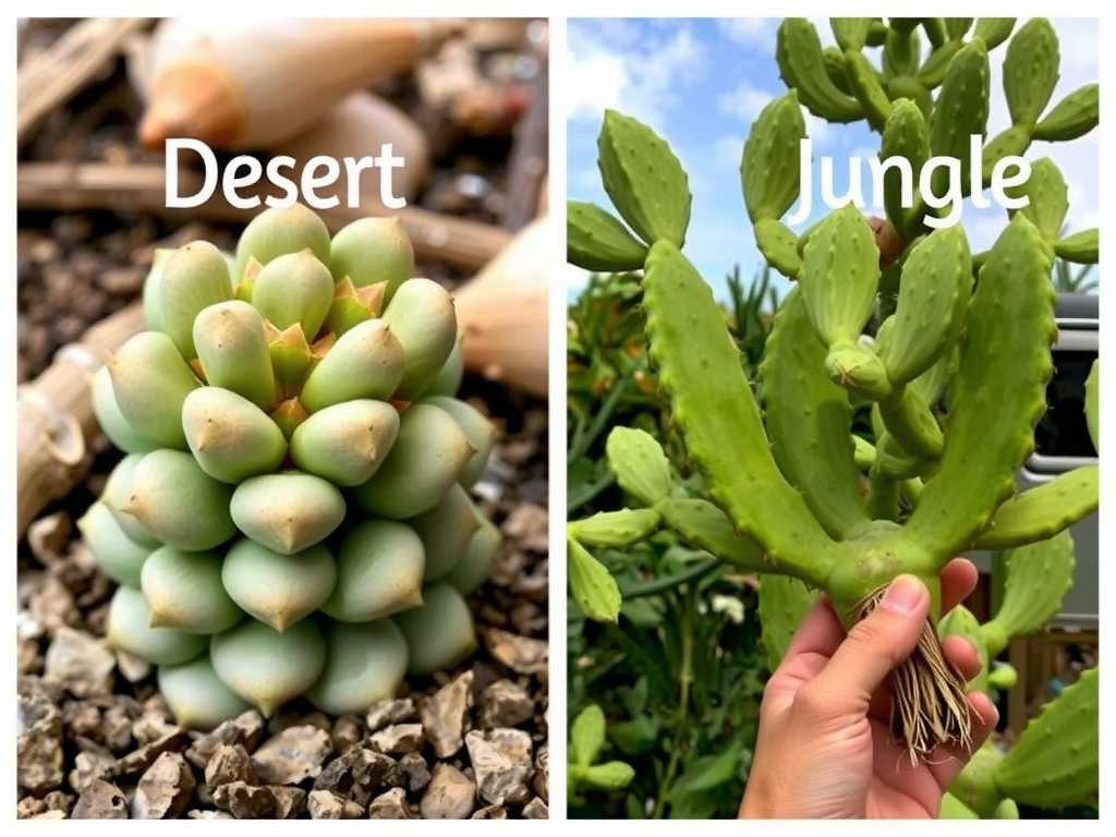 How to Differentiate Desert vs Jungle Cactus Species by Roots How to Differentiate Desert vs Jungle Cactus Species by Roots