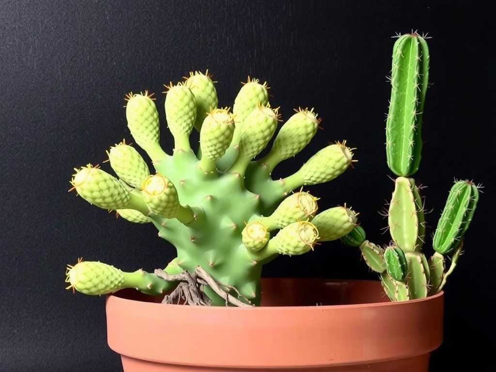 How to Differentiate Clustered vs Solitary Cactus Species