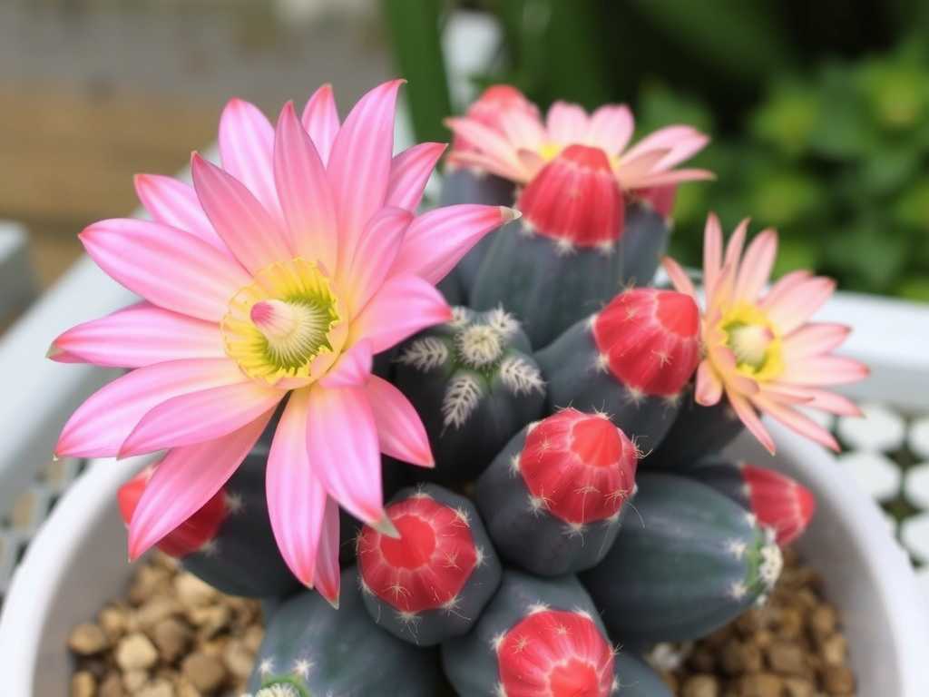 How to Identify Flowering Rebutia Cactus Species for Colorful Displays