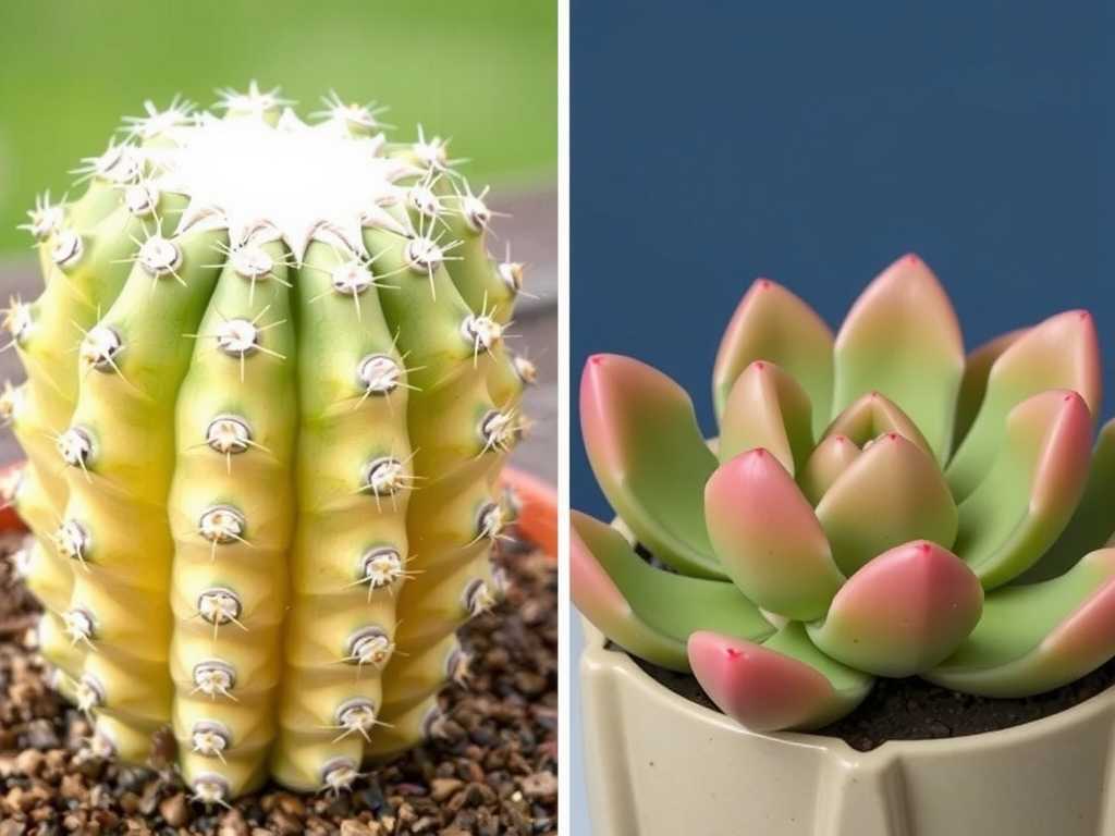 How to Differentiate Cactus Species from Euphorbia Succulents