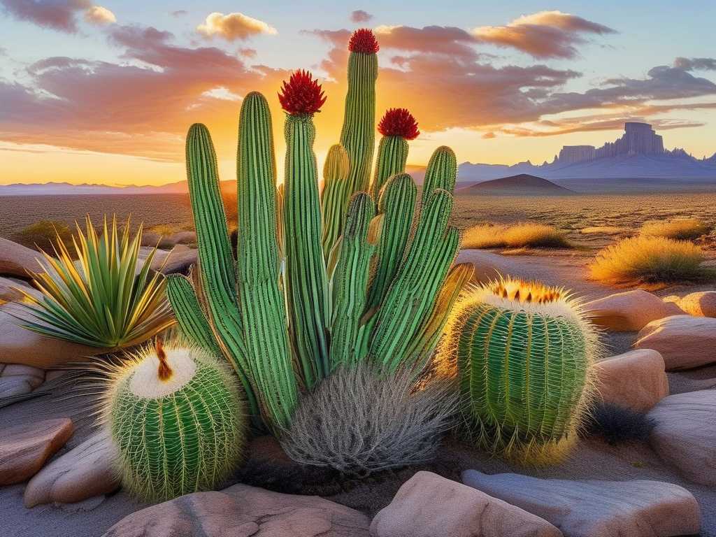 How to Choose Heat-Tolerant Cactus Species for Desert Landscaping(1) How to Choose Heat-Tolerant Cactus Species for Desert Landscaping(1)