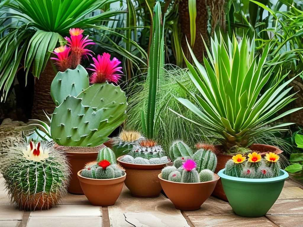 How to Select Humid-Climate Cactus Species for Tropical Gardens