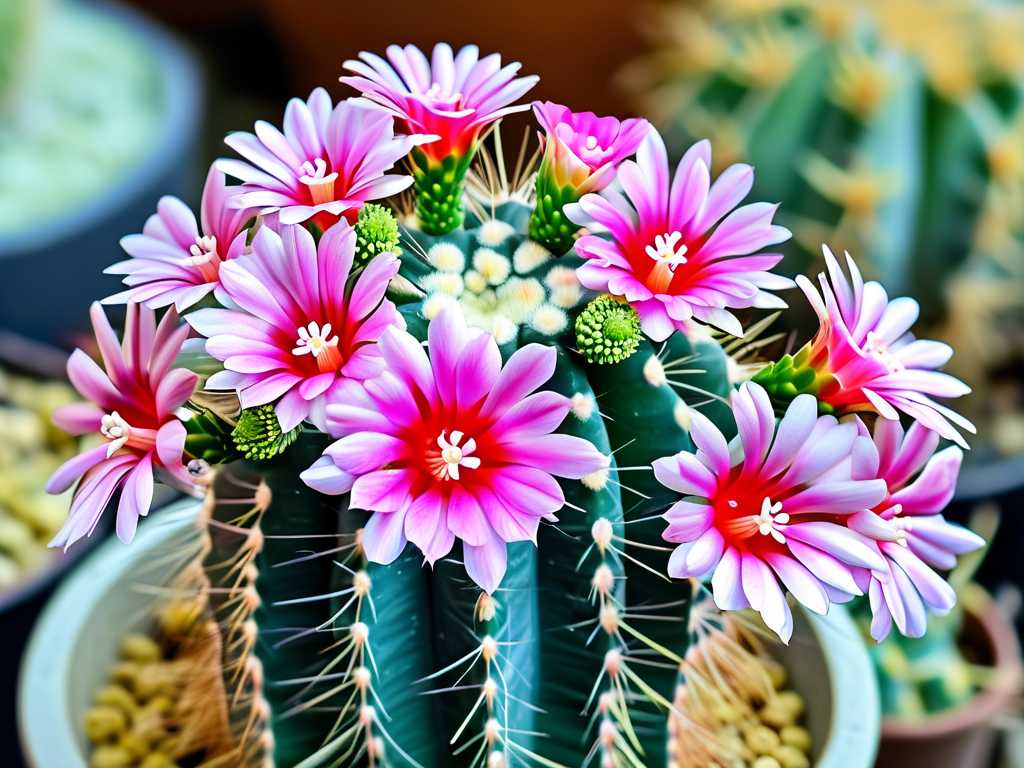 How to Care for Variegated Gymnocalycium Cactus Species