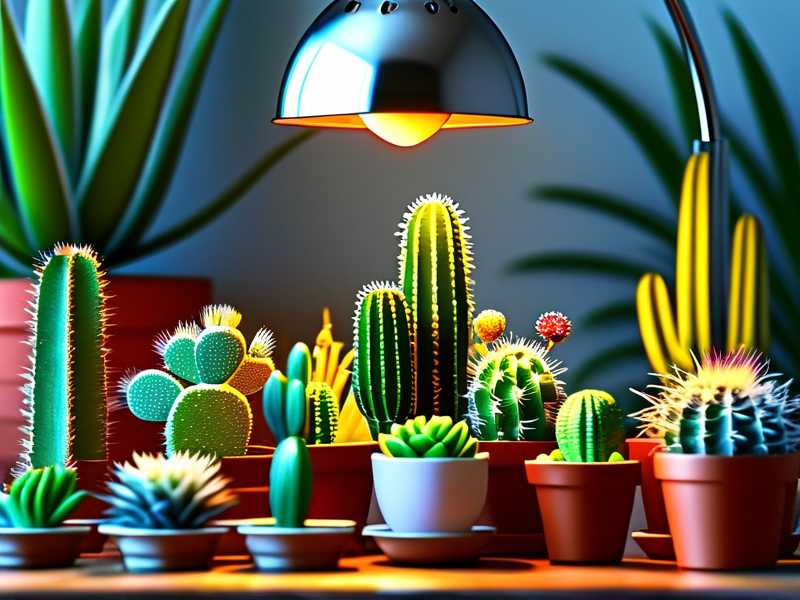 How to Care for Cactus Using Grow Lights in Low-Light Rooms