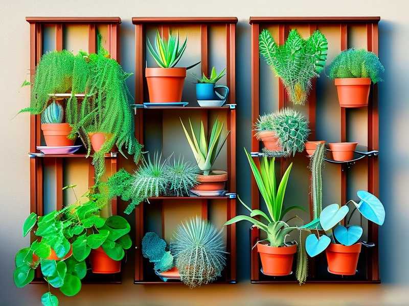 How to Care for Vertical-Garden Cactus to Secure Wall Mounts
