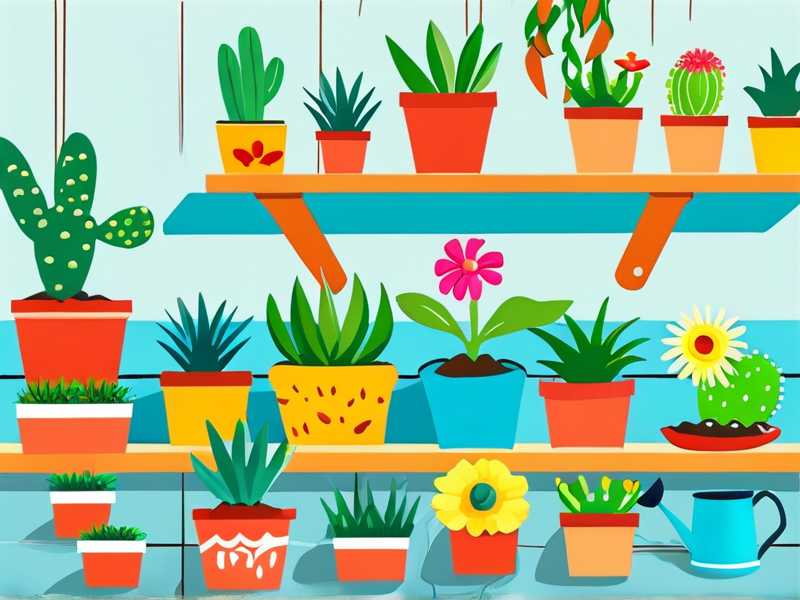 How to Water Cactus in Children’s Gardening Kits Safely