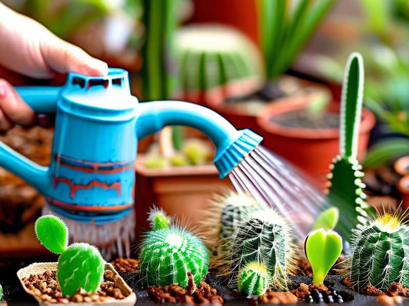 How to Water Cactus with Fertilizer Water for Nutrient Boost