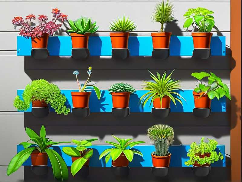 How to Water Vertical-Garden Cactus to Secure Wall Mount Stability
