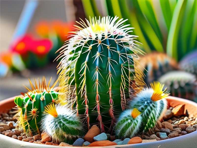 How to Water Monocarpic Cactus to Support Seed Production Before Senescence