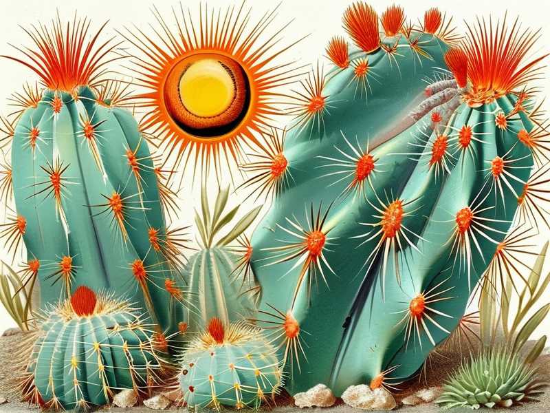 How to distinguish sunburn damage from pest bite marks on cactus epidermis