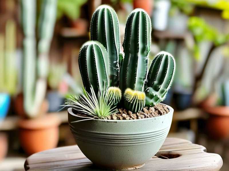 How to encourage new stem growth after heavy pruning mature cactus specimens