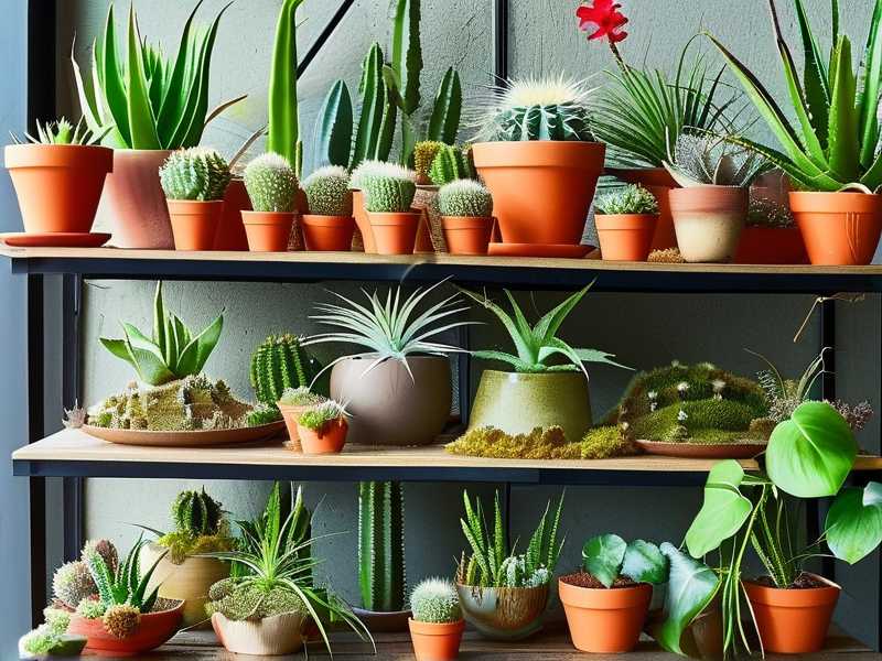 How to increase air circulation to reduce fungal disease risk for indoor cactus