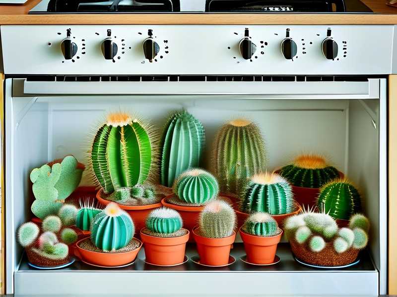 How to avoid placing cactus close to hot ventilation outlets of kitchen ovens(1)