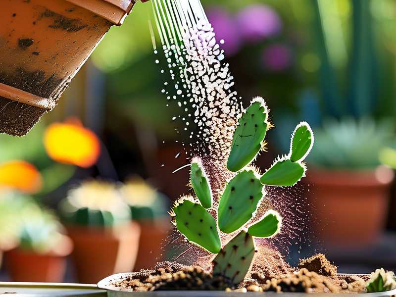 How to prevent soil splash spreading disease onto outdoor garden cactus stems(1) How to prevent soil splash spreading disease onto outdoor garden cactus stems(1)