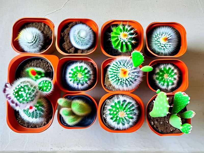 How to avoid temperature shocks for newly transplanted young cactus offsets