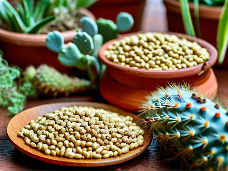How to prepare grit seed medium for germinating harvested cactus seeds indoors How to prepare grit seed medium for germinating harvested cactus seeds indoors