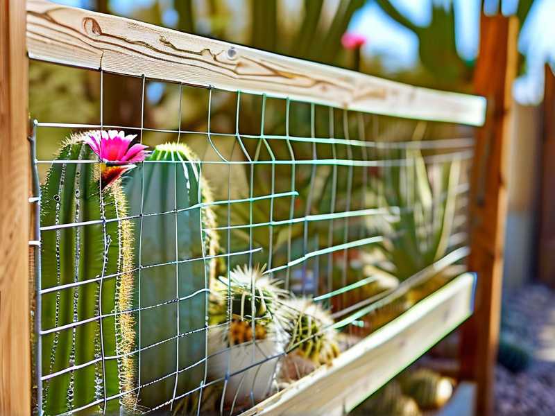 How to build trellis barriers to protect outdoor cactus from pet damage(1)