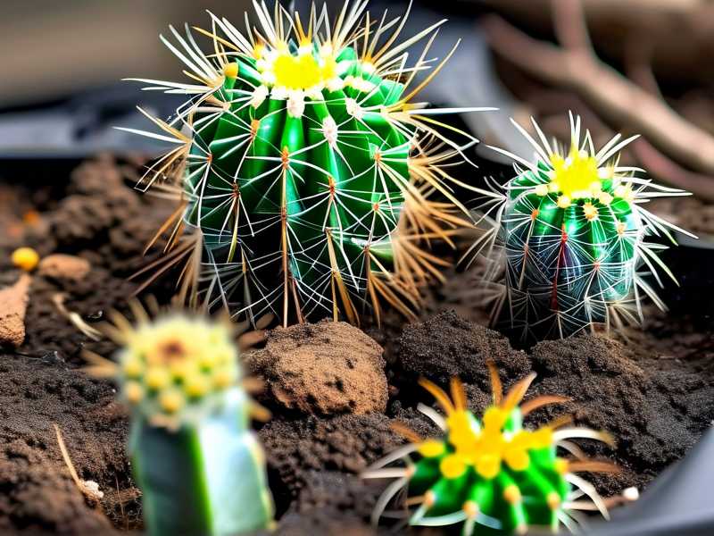 How to match drainage hole size with cactus root growth development demands