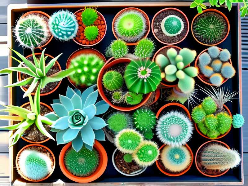 How to create drought-resistant plant groupings mixed together with outdoor cactus