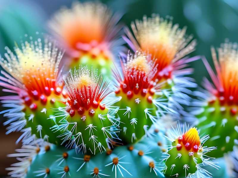 How to prevent fungal spores splashing onto cactus lower stems during rainfall