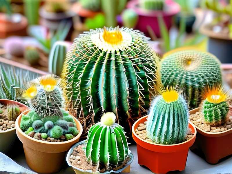 How to separate crowded cactus clumps before serious root binding happens(1)