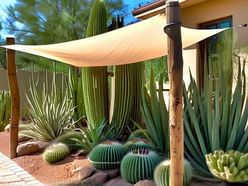 How to build temporary shade covers for cactus during summer heatwave periods(1) How to build temporary shade covers for cactus during summer heatwave periods(1)
