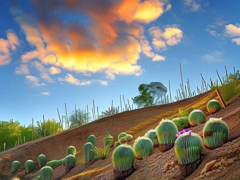 How to prevent soil erosion around cactus planted on steep hillside terrain(1) How to prevent soil erosion around cactus planted on steep hillside terrain(1)