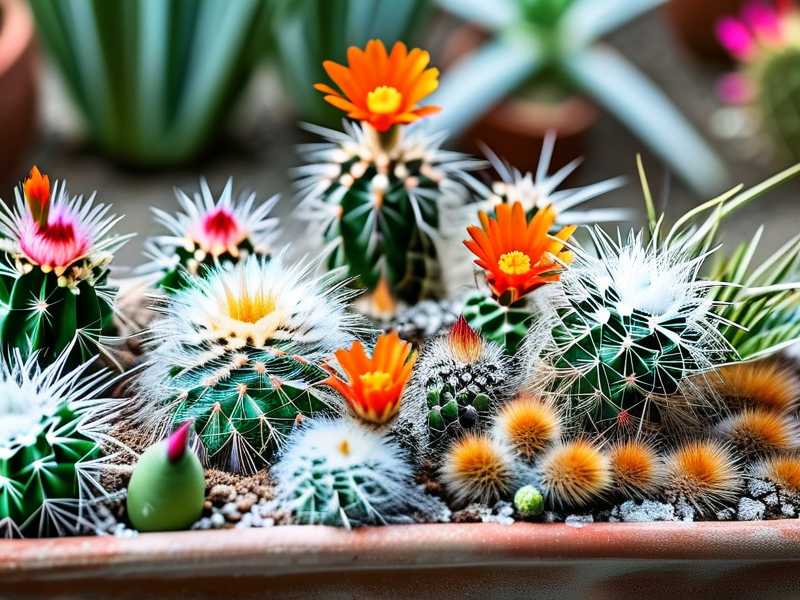How to select frost-hardy cactus varieties for cold climate outdoor garden beds