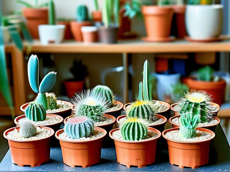 How to propagate cactus stem cuttings in indoor controlled environments
