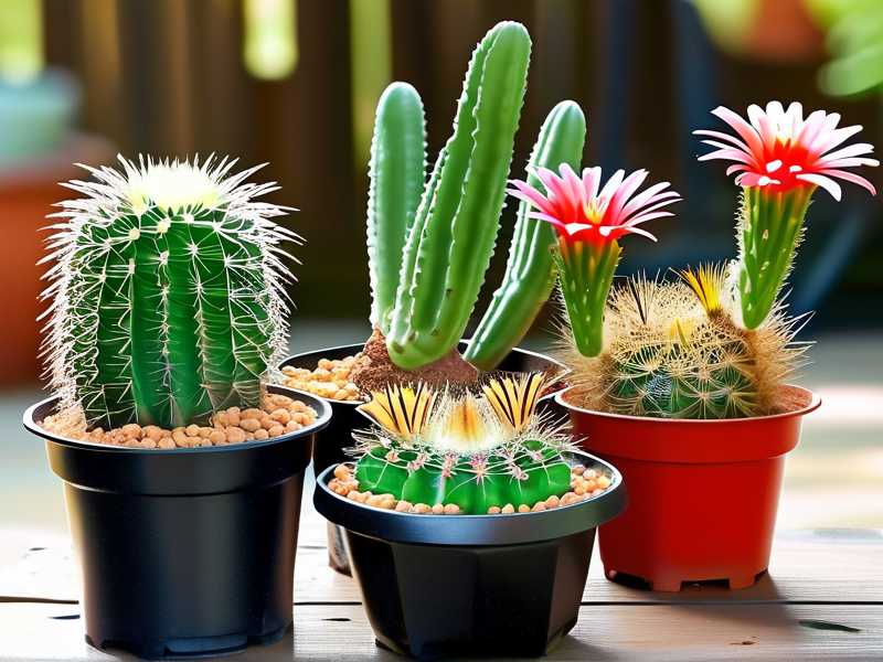 How to propagate cactus offsets in outdoor soil during warm spring months
