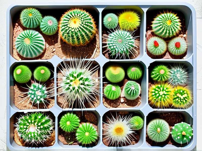 How to arrange multiple cactus varieties to ensure adequate air circulation