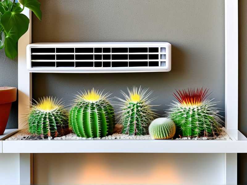 How to avoid placing cactus beneath continuous air conditioning cold airflow