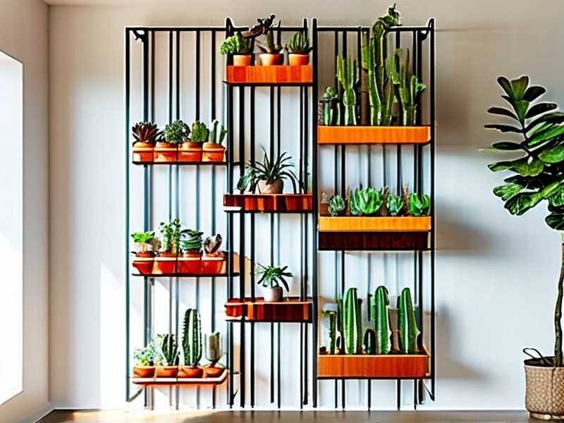 How to build vertical plant shelving for large indoor cactus collections(1)