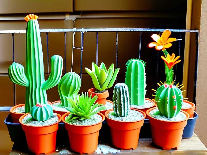 How to arrange cactus pots to stop pest spread between independent plants