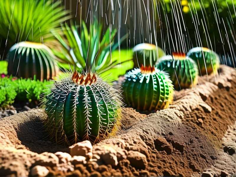 How to build berms around garden cactus to rapidly drain rainwater away(1) How to build berms around garden cactus to rapidly drain rainwater away(1)