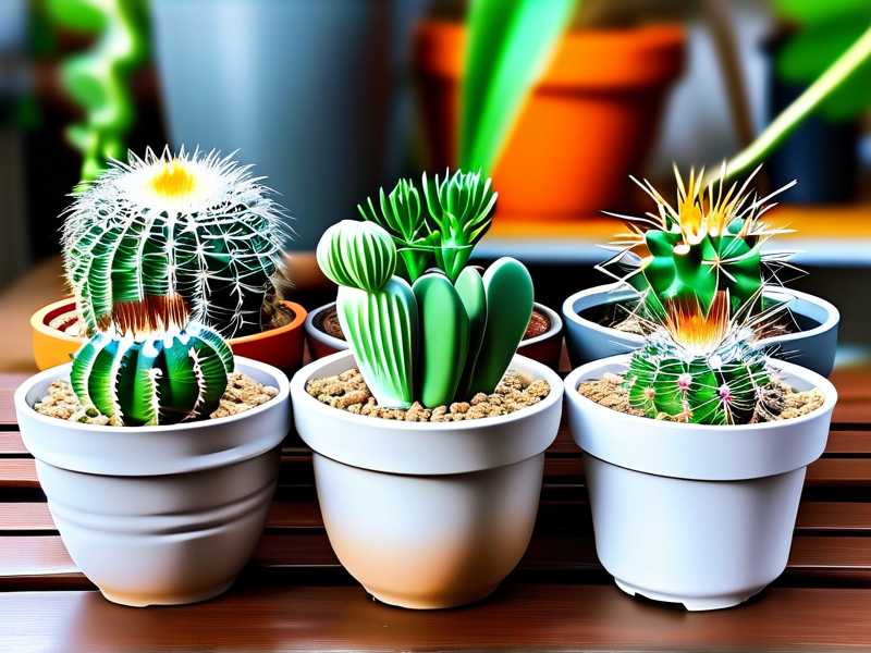 How to avoid sudden temperature shocks for newly repotted cactus plants