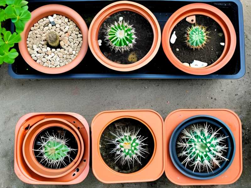 How to check for blockages inside drainage holes of long-used cactus pots(1) How to check for blockages inside drainage holes of long-used cactus pots(1)
