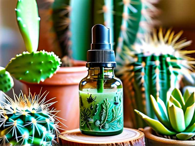How to prepare organic insect repellent that will not hurt cactus tissue