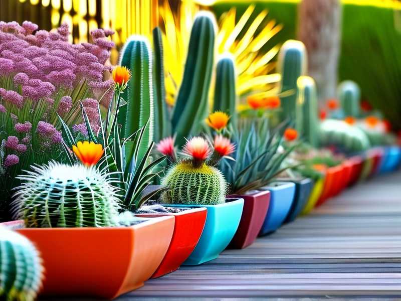 How to space outdoor cactus properly to prevent cross infection of pests(1)