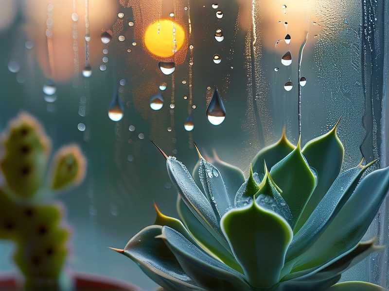 How to prevent condensation droplets burning cactus near cold windows(1)